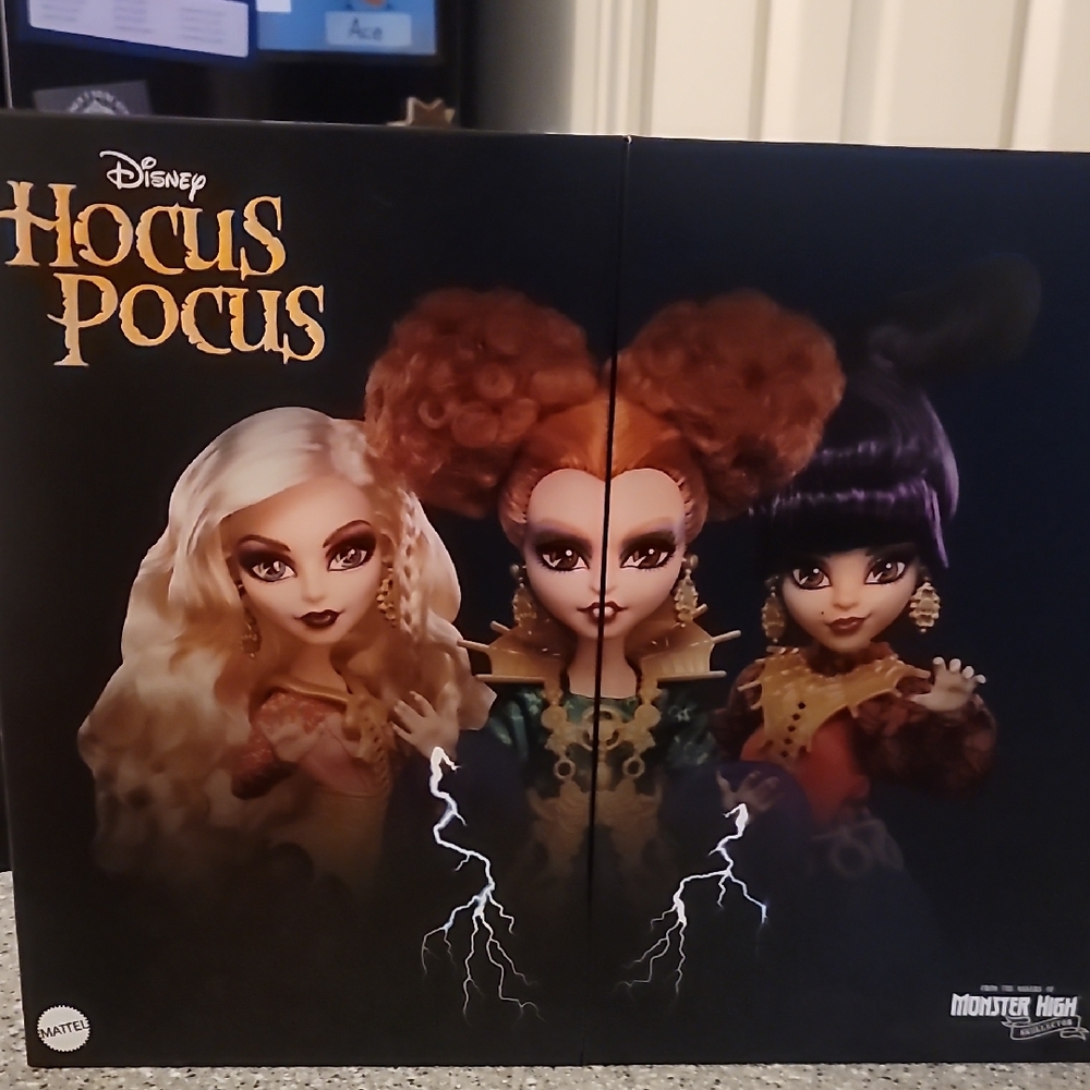 Mattel Disney Hocus Pocus Monster High Dolls